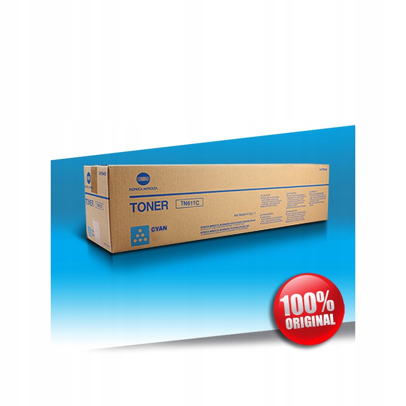 Toner Konica Minolta TN-611C A070450 modrý (cyan)