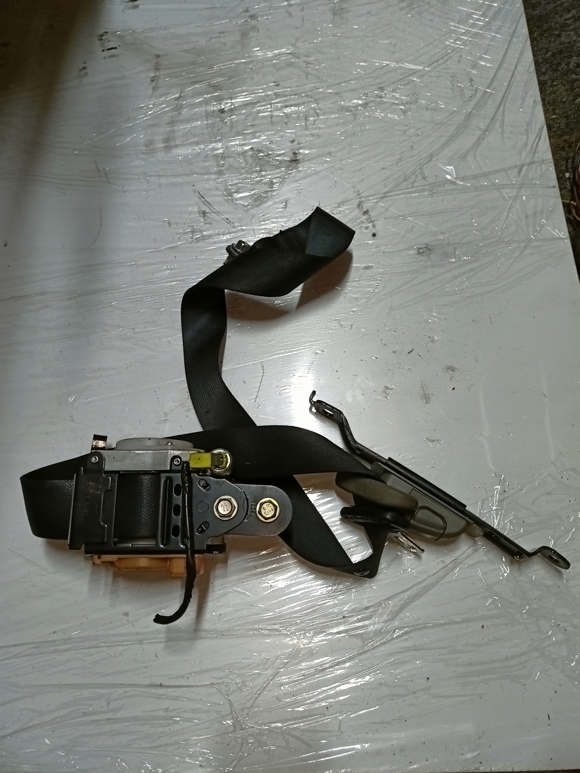 tension belt safety left front NISSAN MURANO Z50