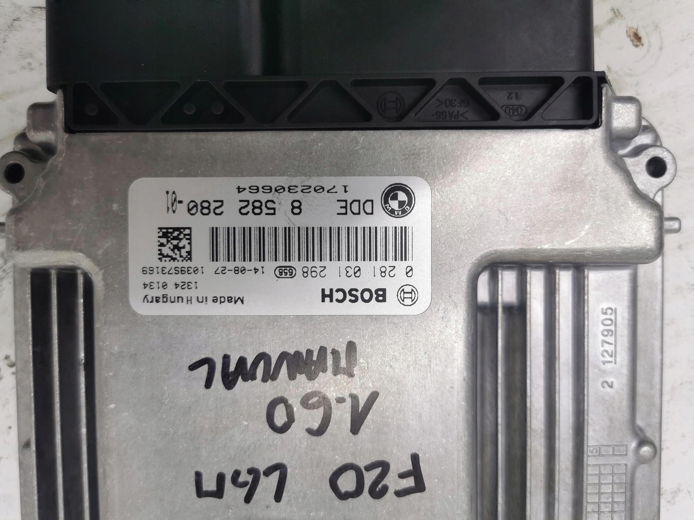 computer Motore BMW SERIA 1 F20 F21 8582280 116D