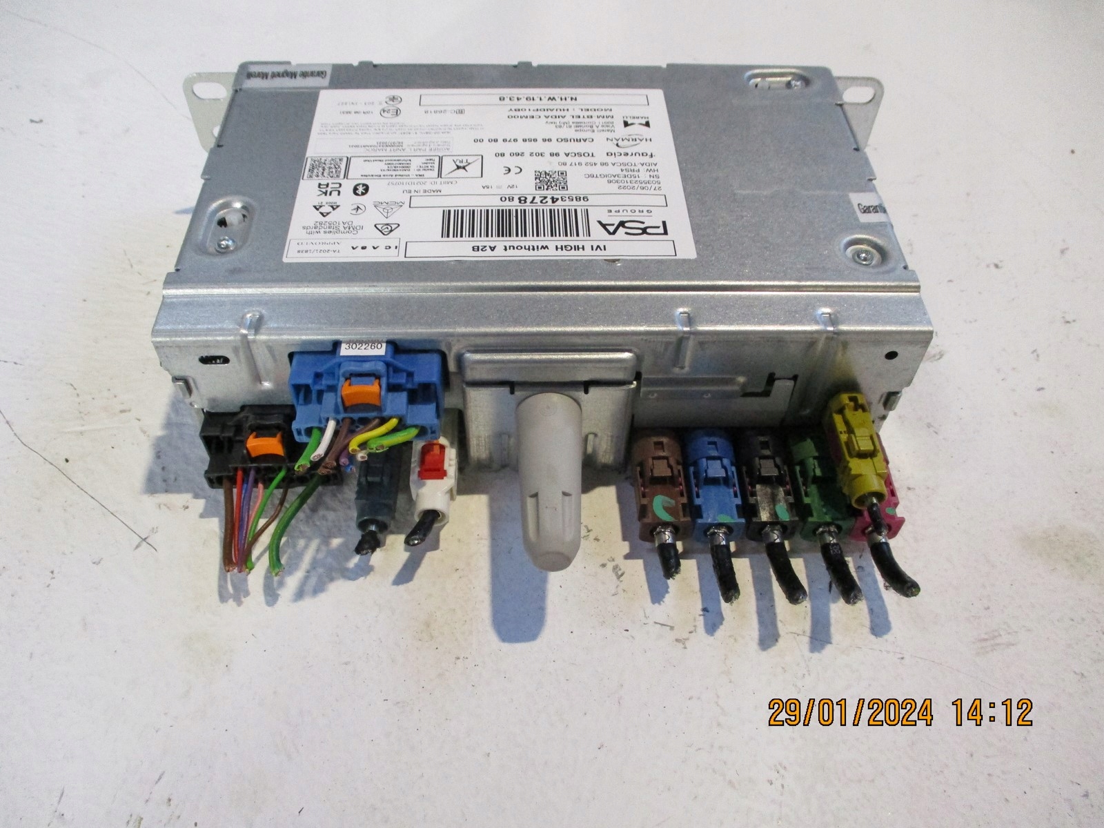 Module Navigation OPEL ASTRA VI L 9853427880