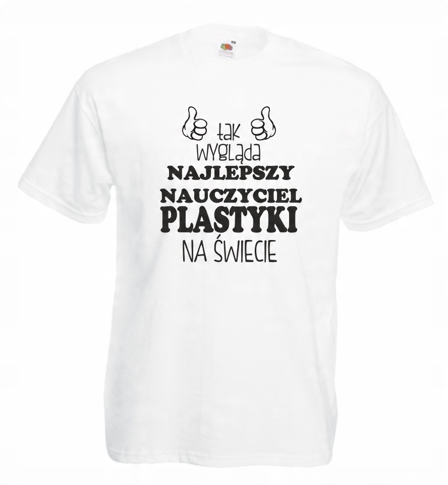 

Koszulka męska Najlepszy Nauczyciel Plastyki r S