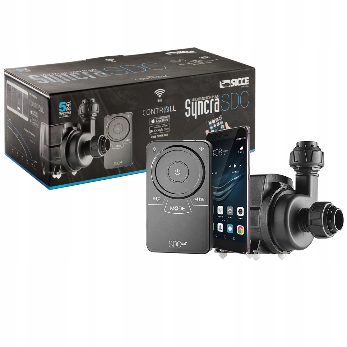 Čerpadlo Sicce Syncra Sdc 6.0 2000-5500 l/h WiFi