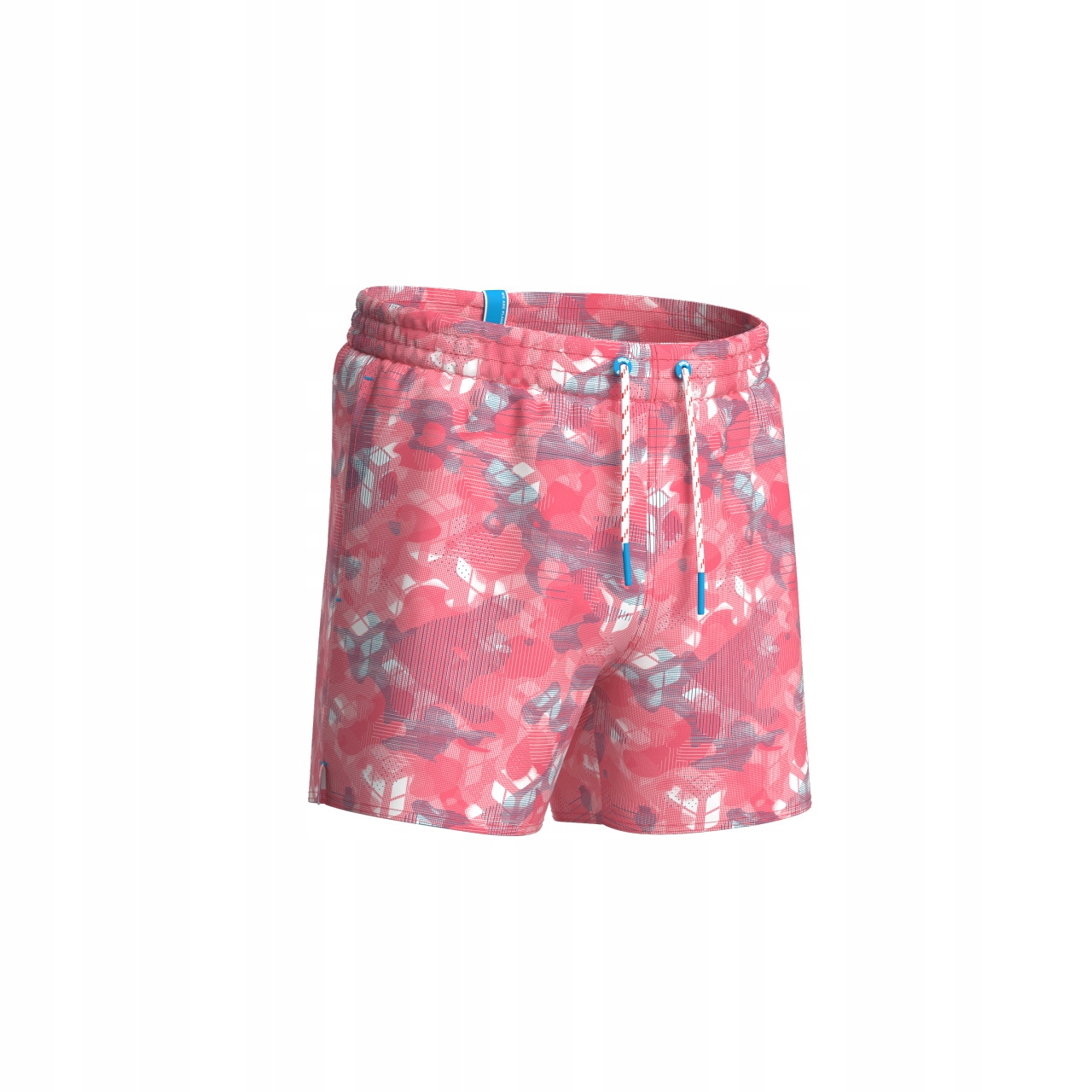 Spodenki Arena WATER PRINTS BEACH SHORT AO CALYPSO CORAL-MULTI XXL Długość do połowy uda