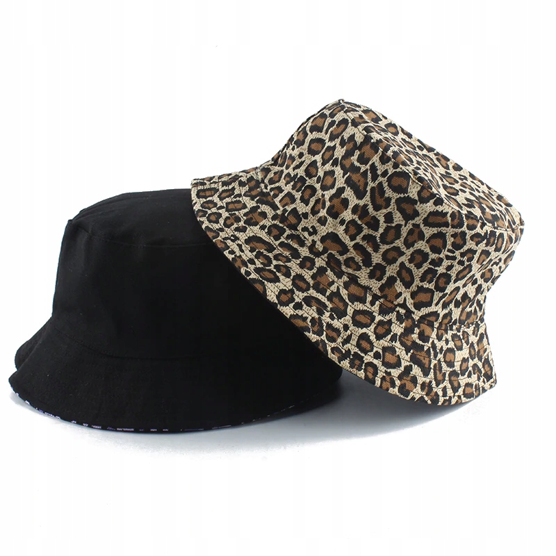

Bucket Hat czapka Kapelusz dwustronna panterka
