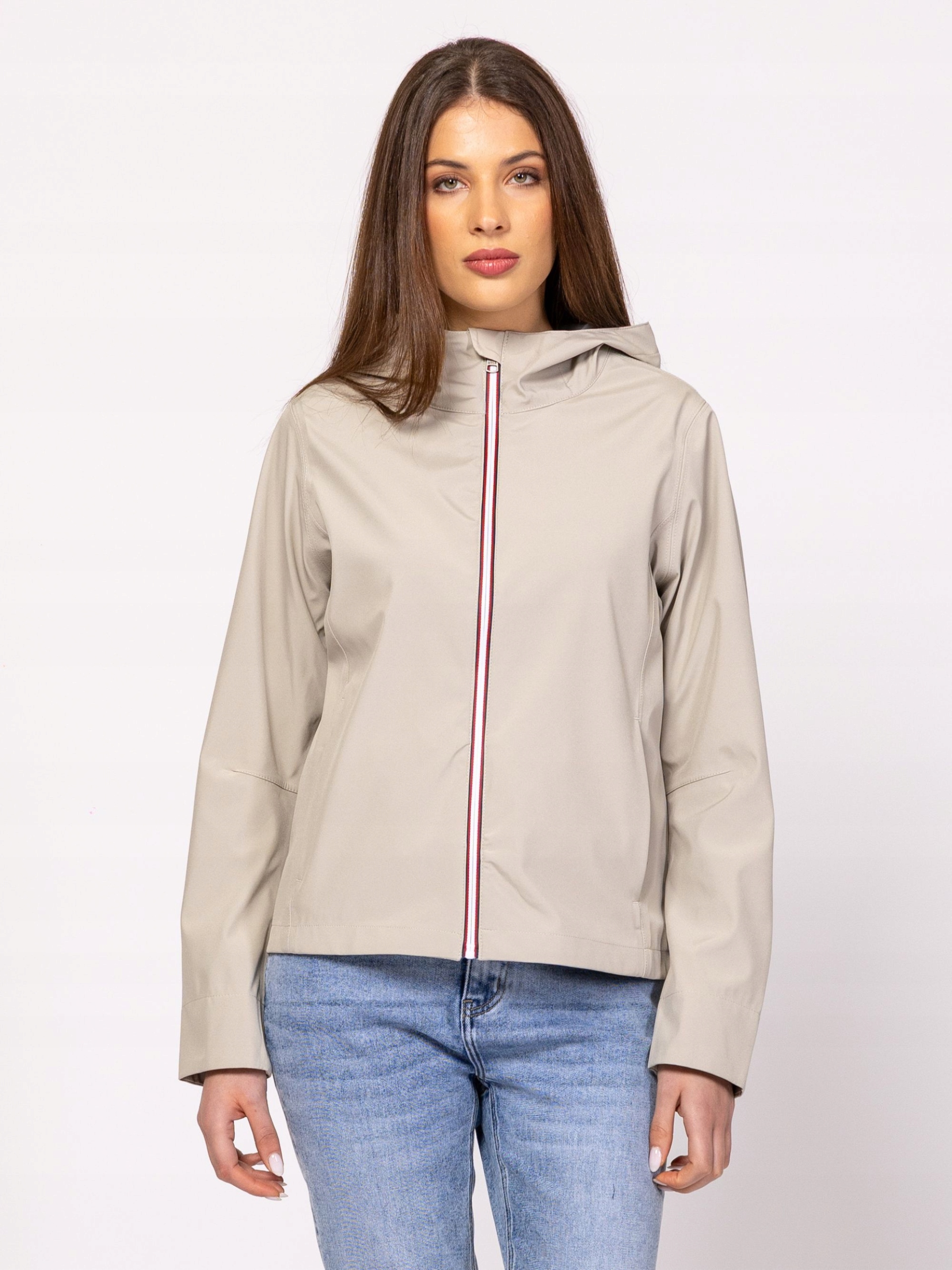 Heavy Tools Dámská Přechodová Bunda S Kapucí Písková Naifa Sand Xs