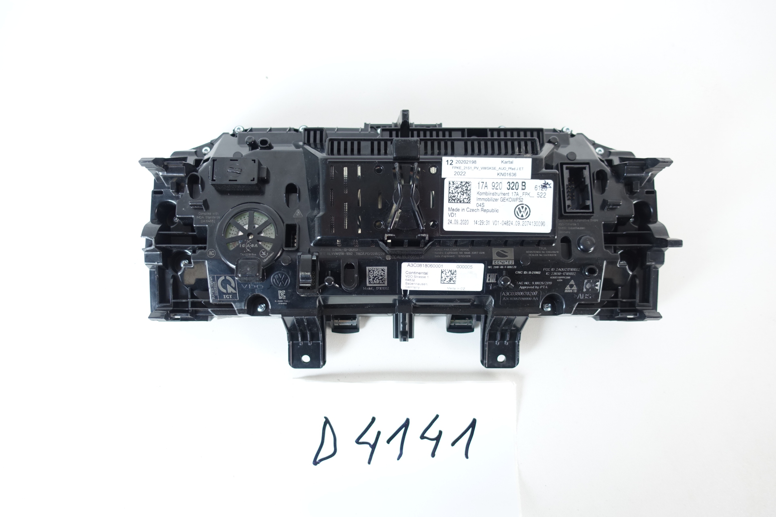 kilometar sat VIRTUAL brzinomjer LCD VW T-ROC JETTA 17A