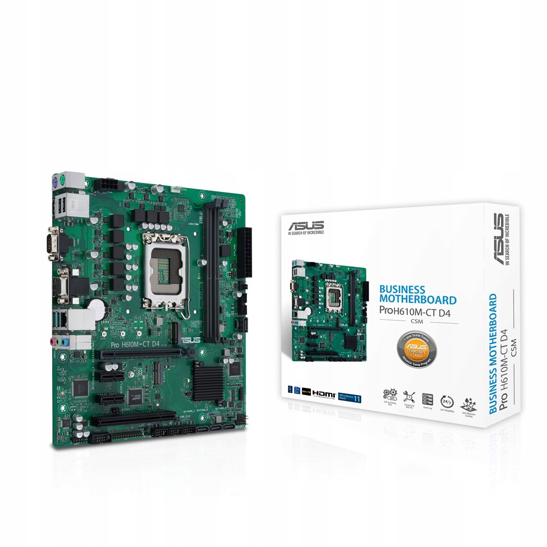 Základná doska Asus Pro H610M-C D4-CSM