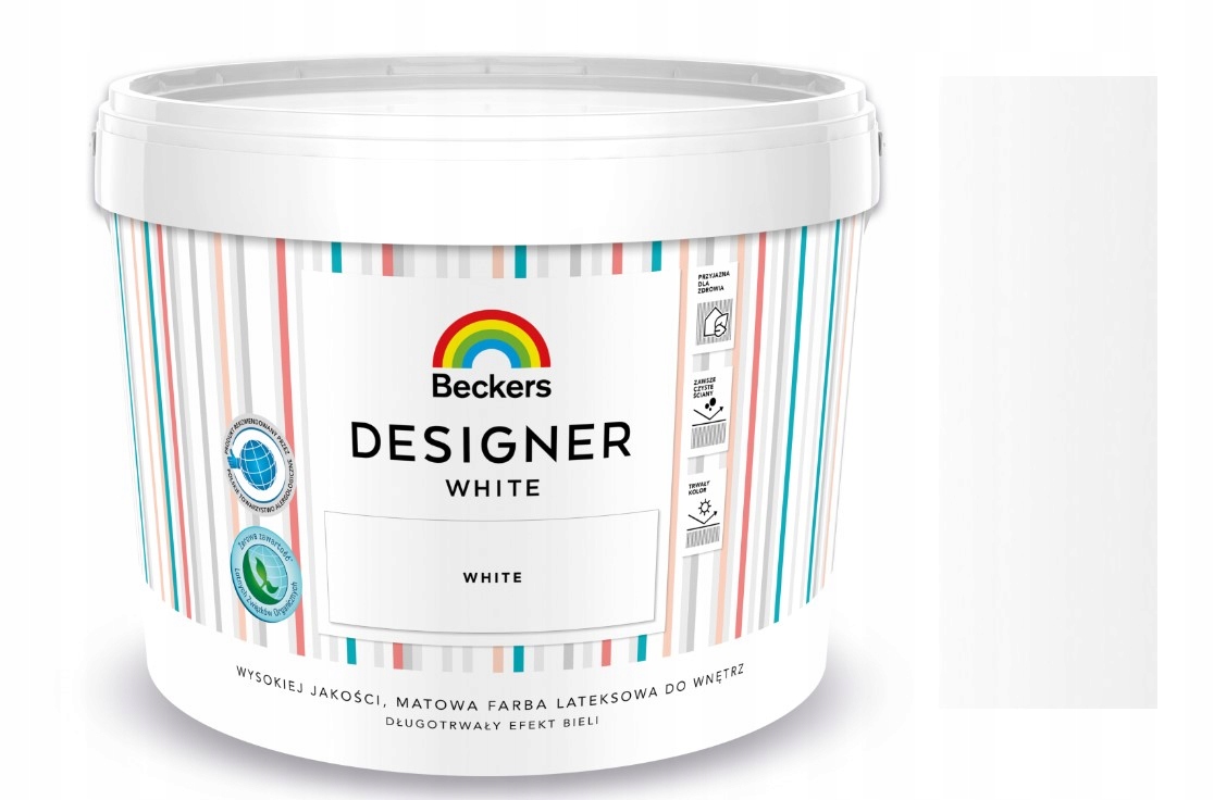 

Beckers Designer White 10L Biała Farba Lateksowa