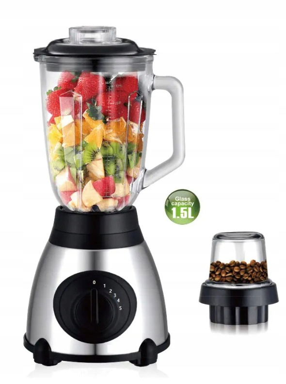 Blender kielichowy Homestar 6097041091016 1000 W srebrny/szary