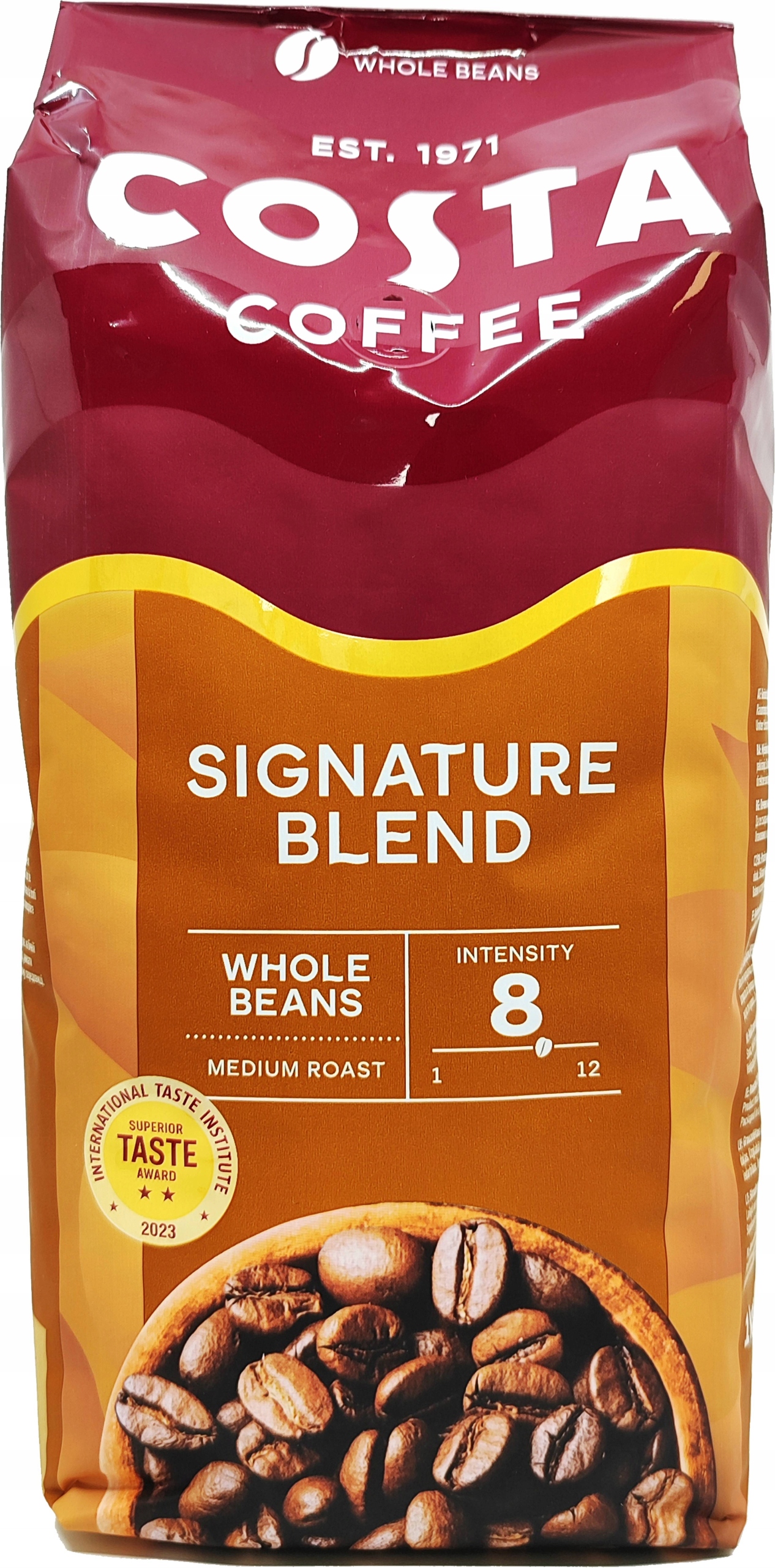 Levně Káva zrnková Costa Signature Blend Medium Roast 1000g