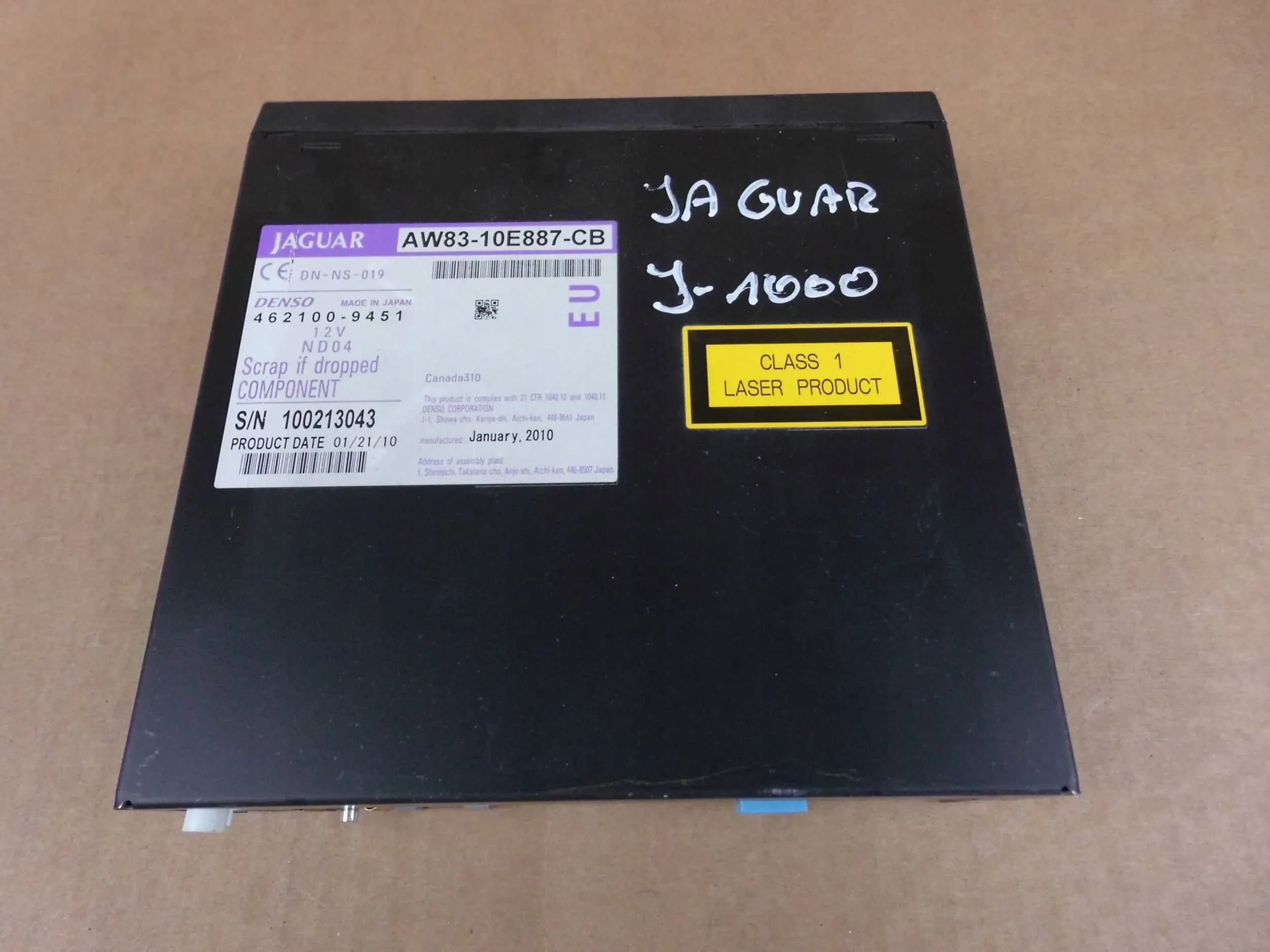 Jaguar XF X250 player navigation devices GPS AW8310E887CB