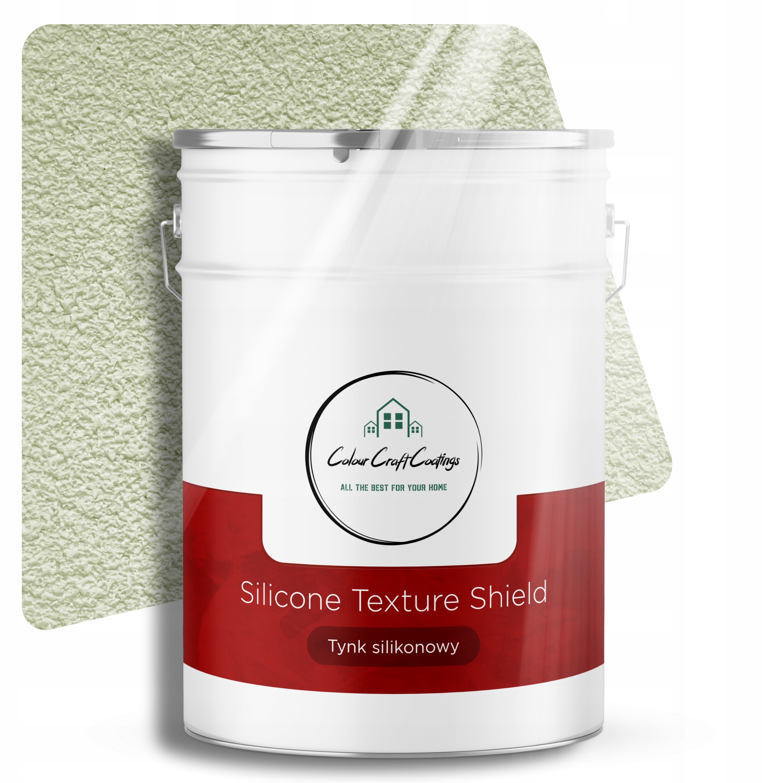 Silikónová Fasádna Omietka Granulácia 1.5 MM Baránok Zelený 25 Kg F483