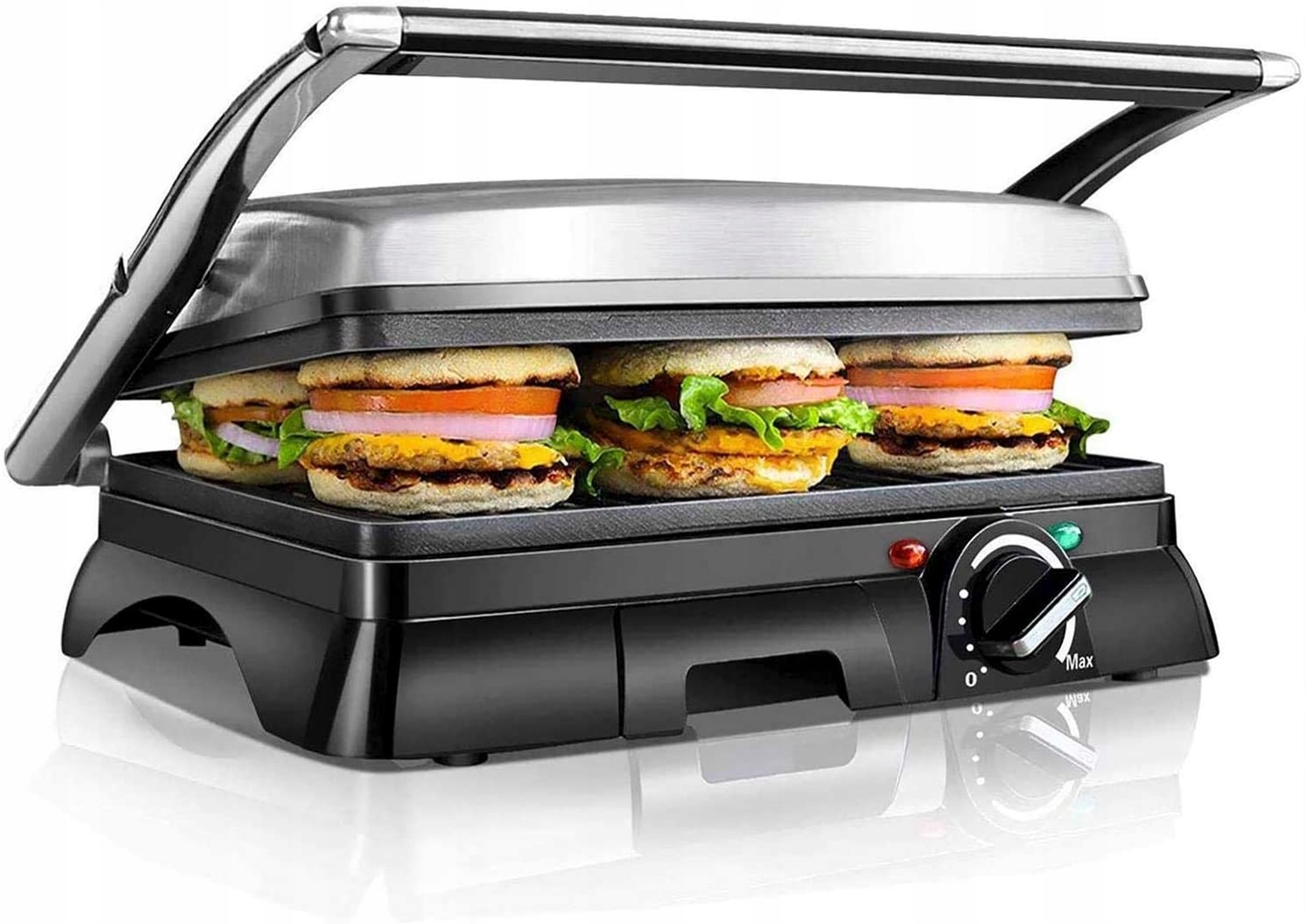 

Grill elektryczny opiekacz XXL 2000W rozkładany