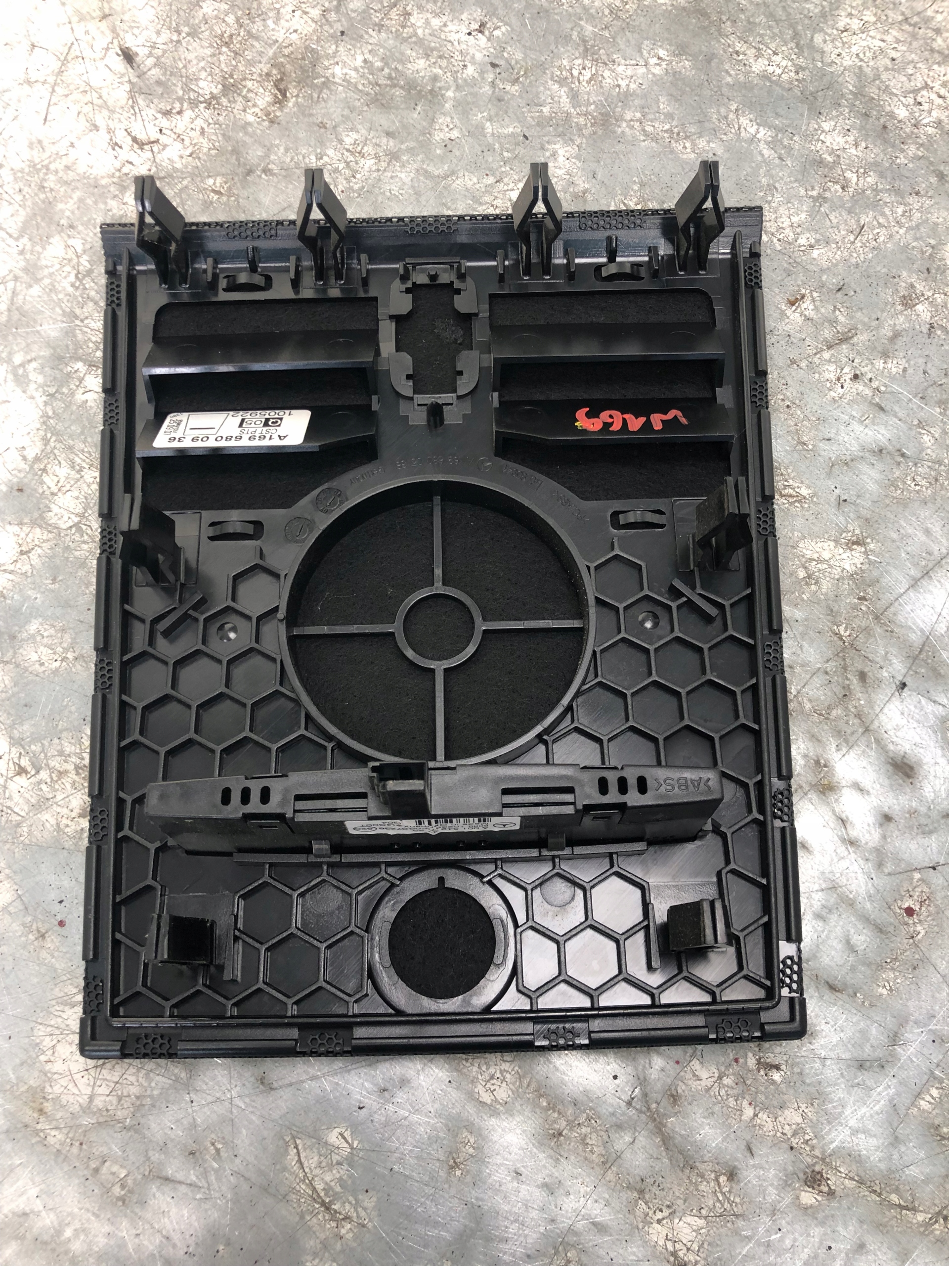 cover covering display PDC MERCEDES W169 A1696800936