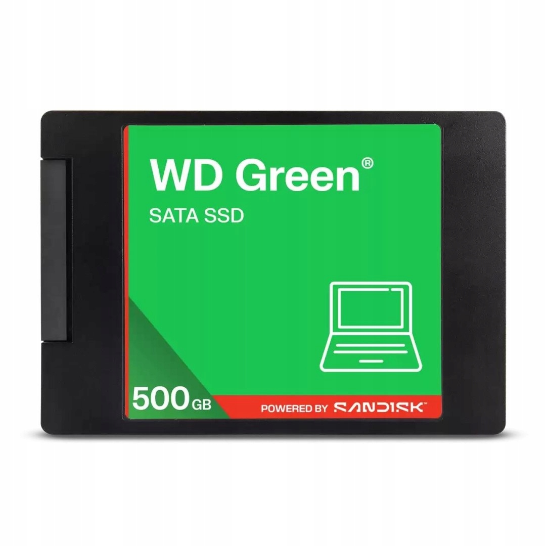 Ssd disk Wd Green 500 Gb 2,5"/7 mm (545 MB/s) WDS500G5G0A