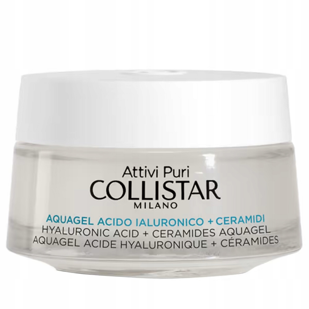 Collistar Attivi Puri Hyaluronic Acid Cermides Aquagel hydratační krém-ž