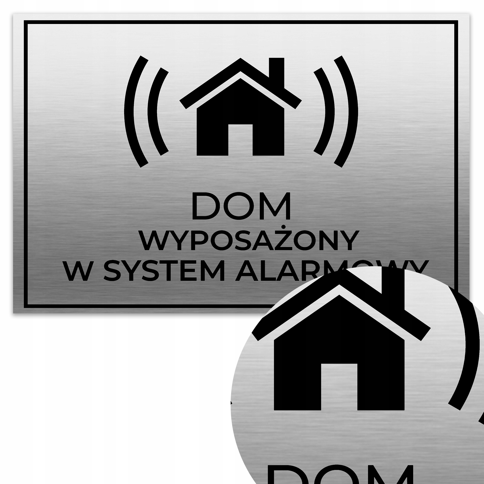 

Tablica Informacyjna Uwaga Alarm Wiele Wzorów MiX