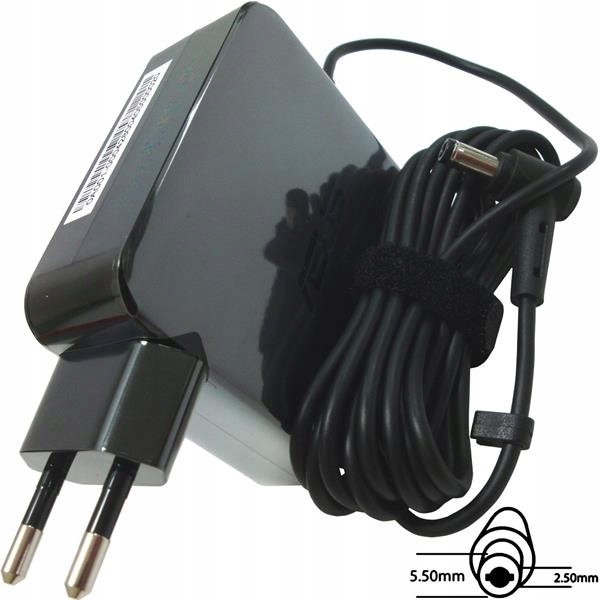 Asus Ac Napájací Adaptér 65W 19V 2pin 5,5x2,5mm s Eu plug B0A001-00042800