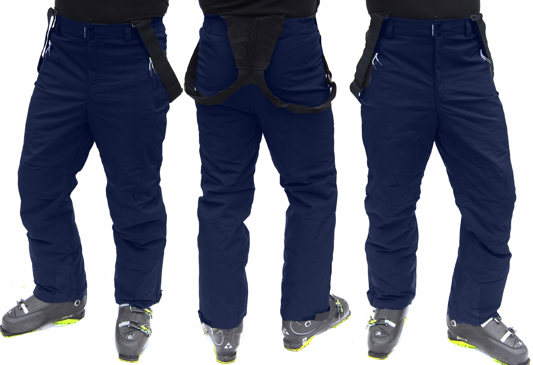 CIEPŁE SPODNIE NARCIARSKIE DZIECIECE SNOWBOARDOWE CZARNE Z SZELKAMI roz. 98 Kod producenta SPODNIE NARCIARSKIE SNOWBOARDOWE 7893