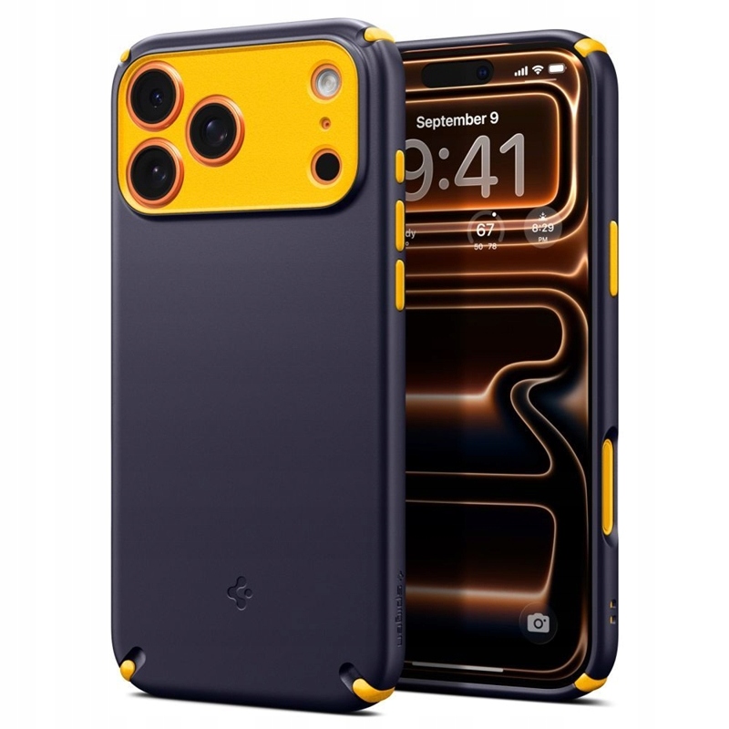 Spigen Nano Pop Hybrid MagSafe pouzdro pro iPhone 17 Pro Max Blueberry Navy