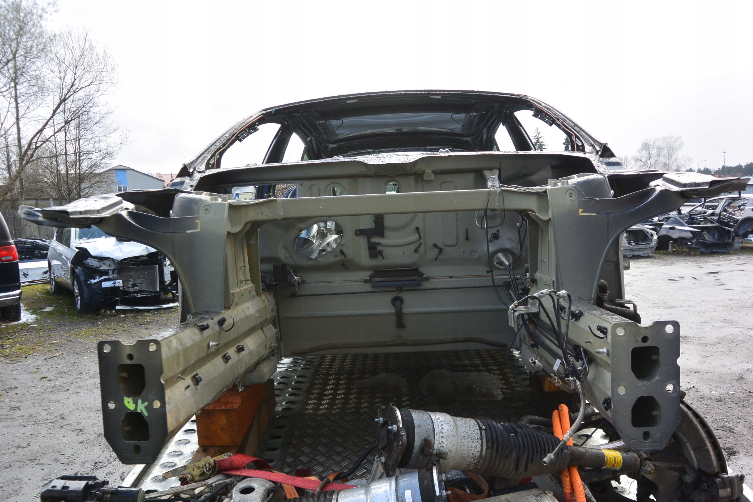 TESLA MODEL S 13- quarter rear part roof threshold left right