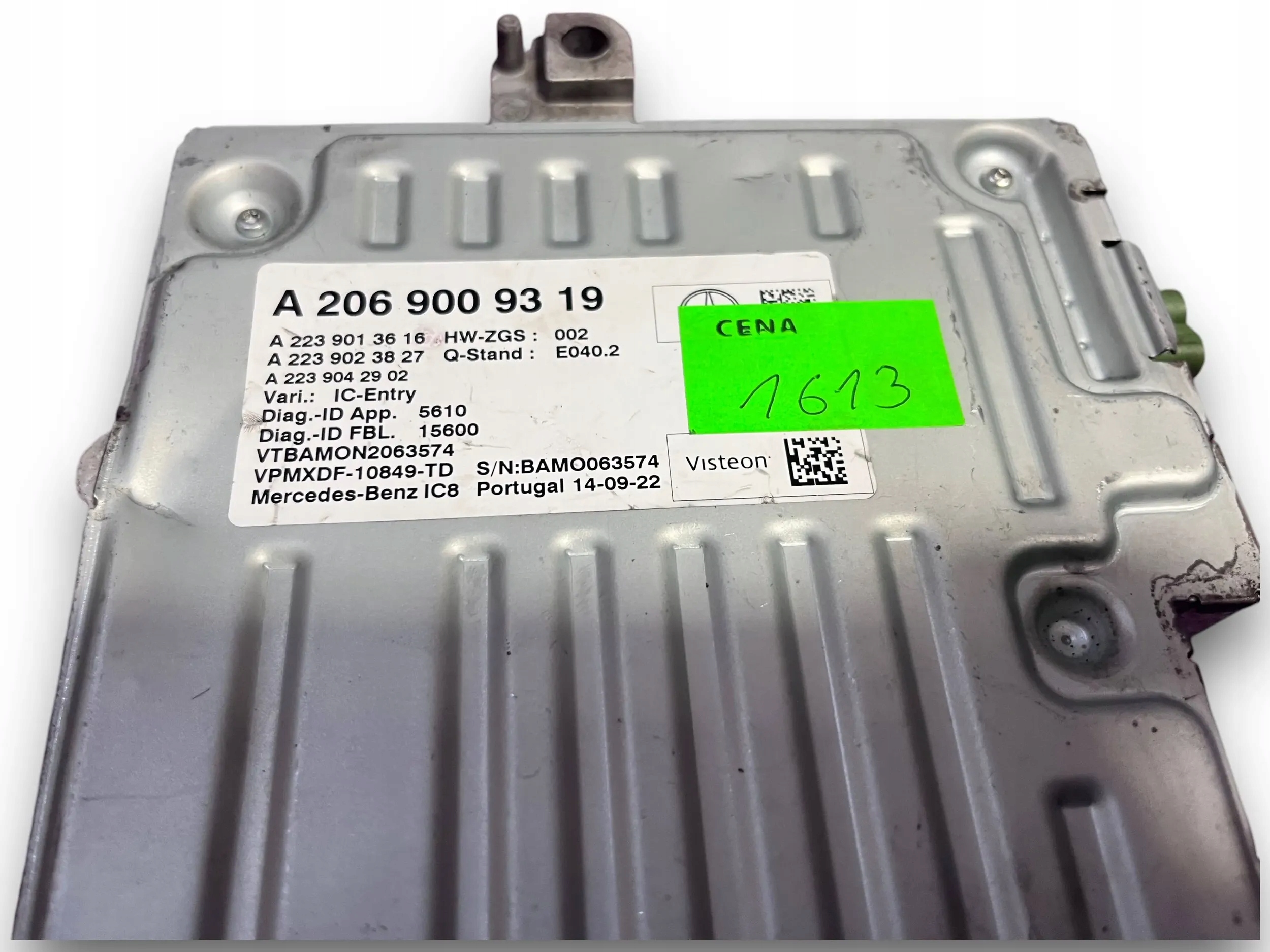 MERCEDES W206 Module Instruments tachymètre compte tours 2069009319 @M