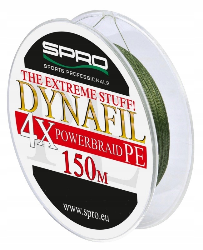 Plecionka Spro 0,10 mm 6,7 kg 150 m Dynafil Powerbraid 4X