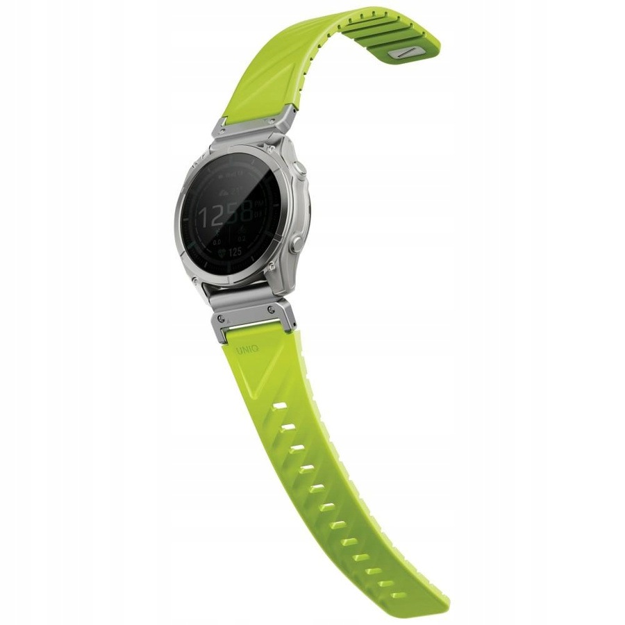 Pásek Uniq Fluo x Smart-Fit pro Garmin 22 mm limetka