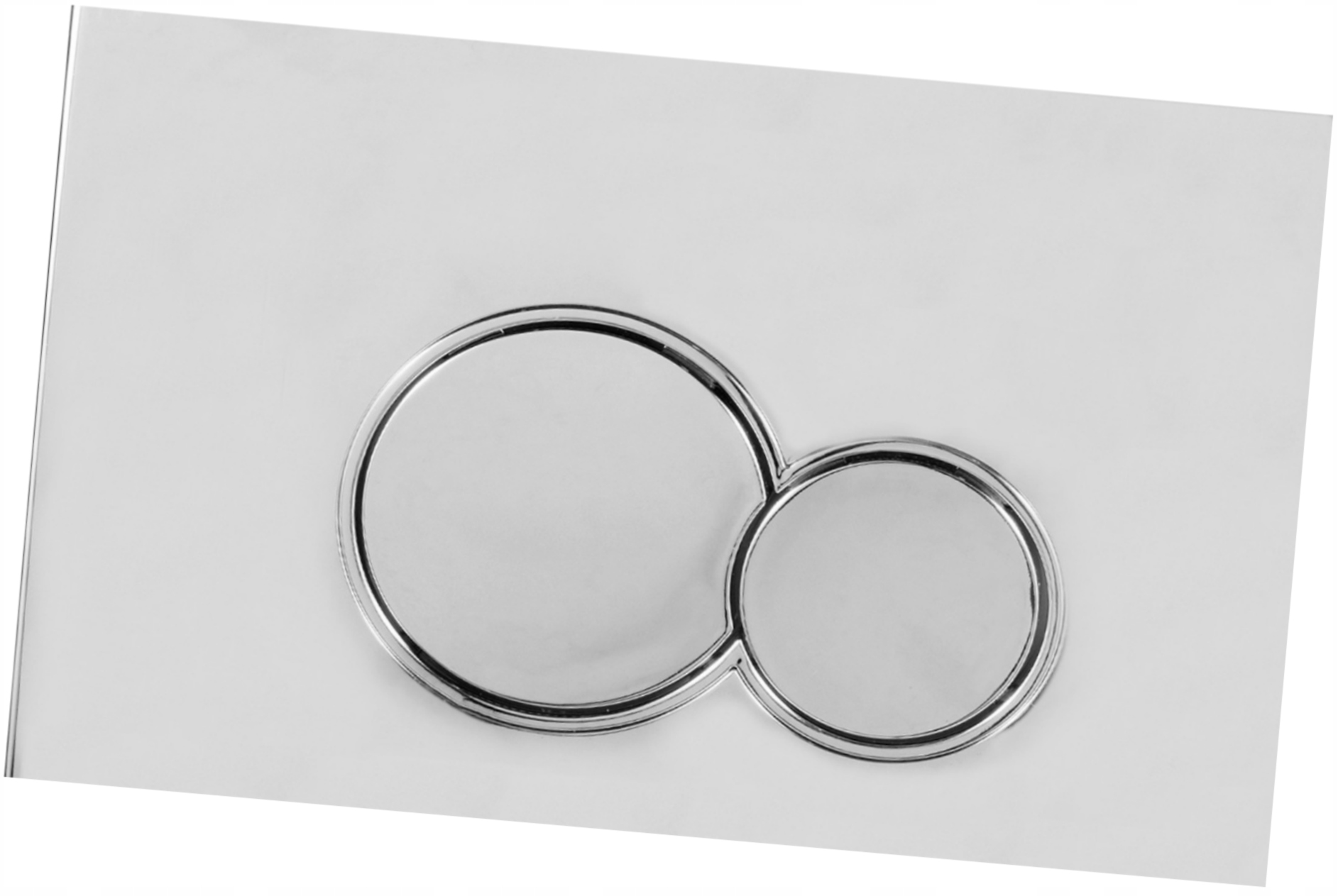 Splachovací tlačítko S chrom pro Wc Alcaplast Delfin Alcadrain Onnline