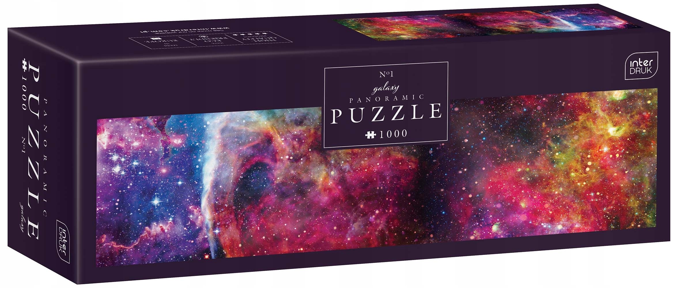 

Interdruk, Puzzle panoramiczne 1000: Galaxy 1