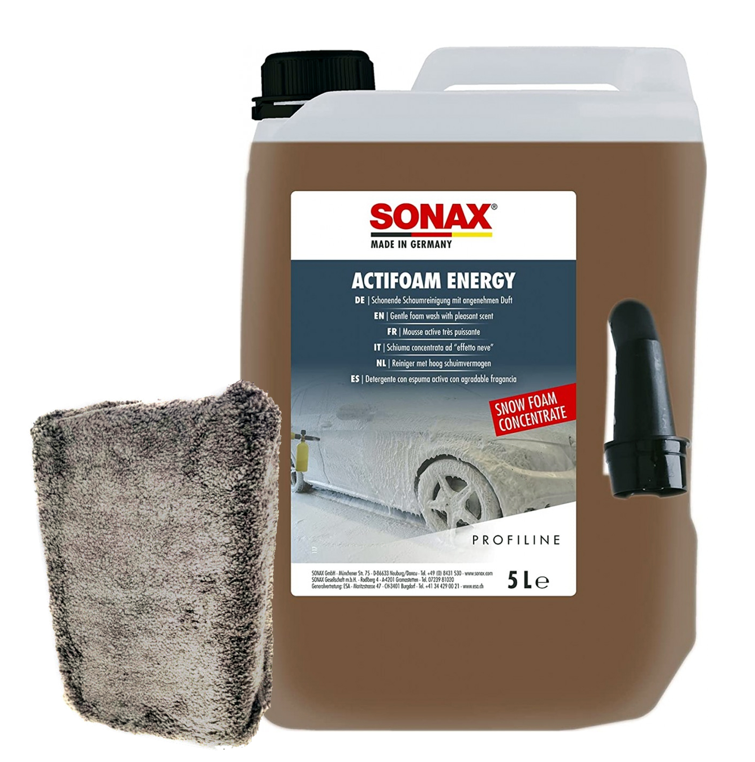 SONAX PROFILINE Piana aktywna Energy 5L GRATIS