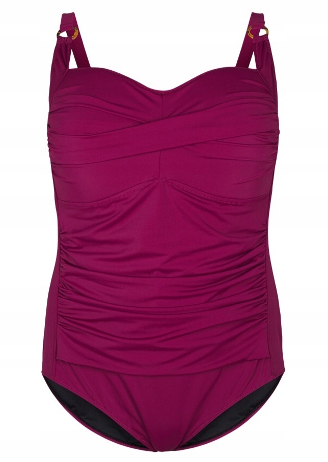 Plus Size Zizzi Krásné Fialové Plavky 507B 44