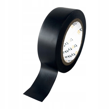Taśma izolacyjna PVC, 18 mm x 10 m, 1 sztuka, czarny -- PROFESJONALNA