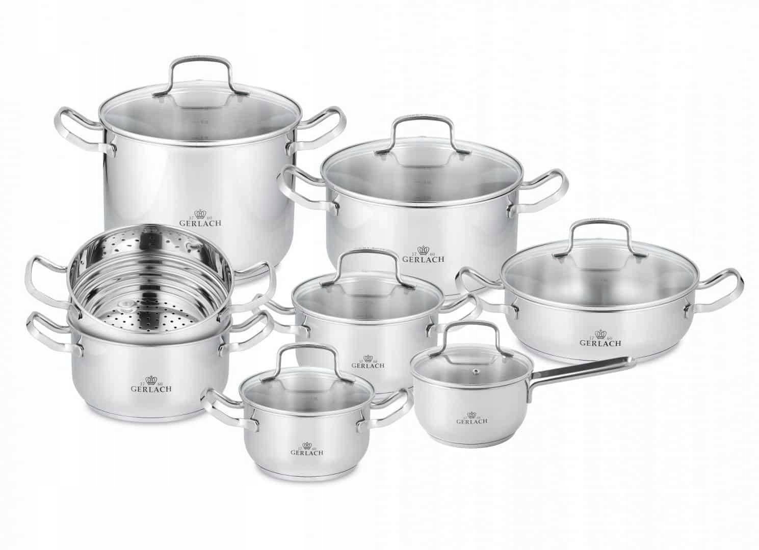 Gerlach Zestaw garnków 15 el. SIMPLE