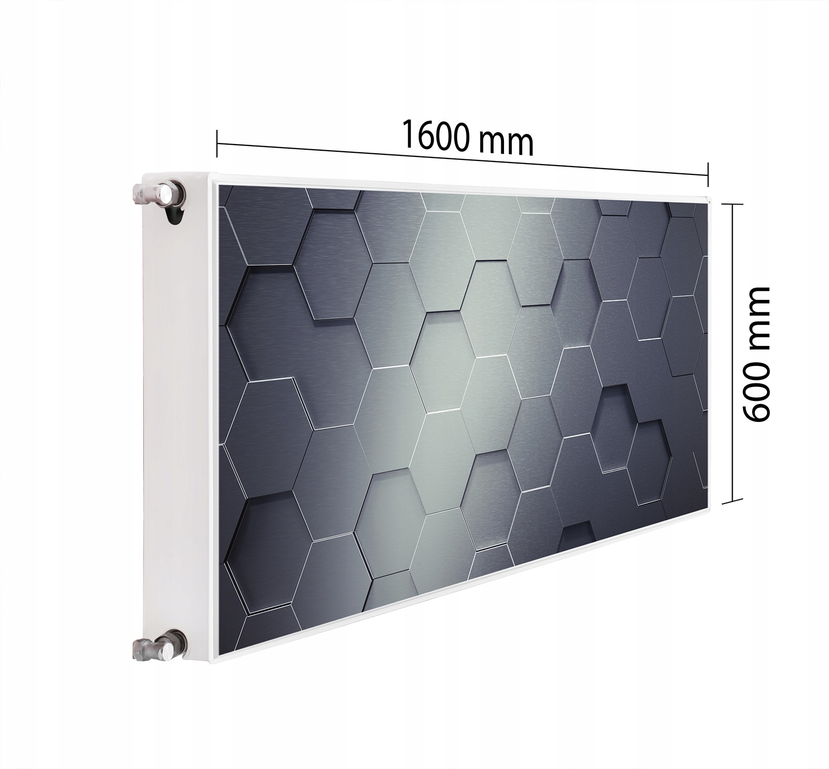 Magnetická Krytka Na Radiátor 160x60 Vzor 3D Podložka Magnet