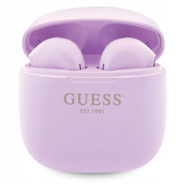 Guess in-ear sluchátka Classic Est Logo Bluetooth Tws dokovací stanice