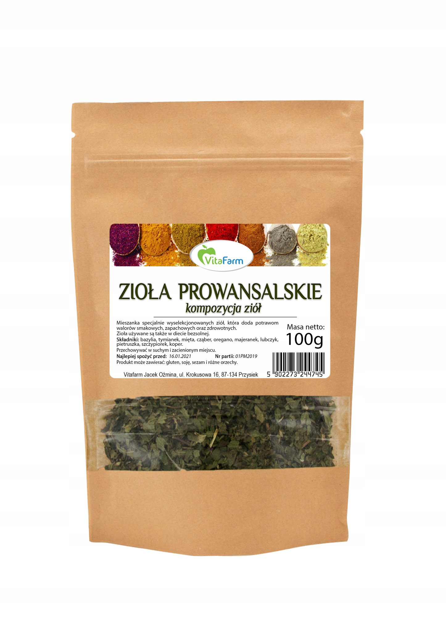 Zioła prowansalskie 100 g