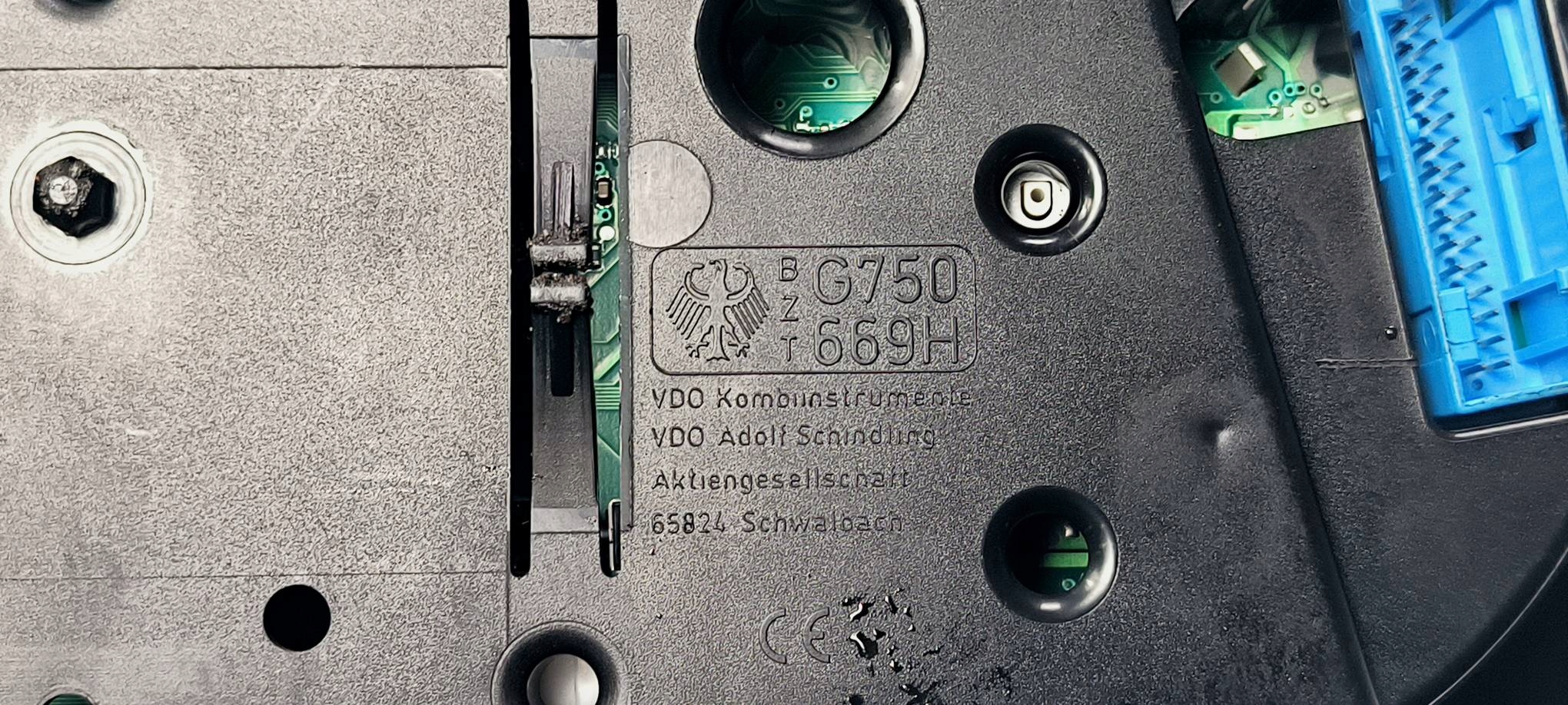 dials clock 88311299245 VOLKSWAGEN PASSAT B5