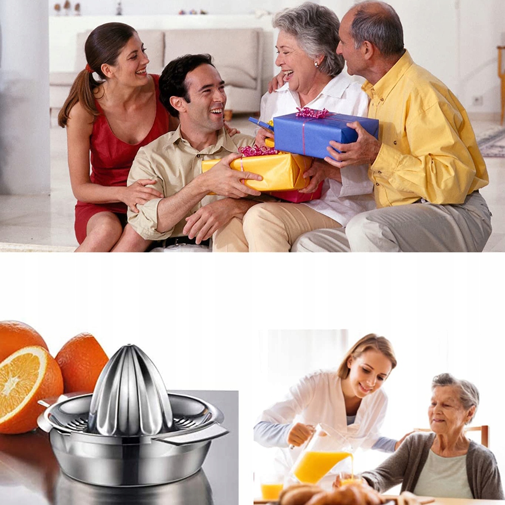 Sokowirówka Manualna ze Stali Nierdzewnej do Cytrusów i Owoców Kolor dominujący inny