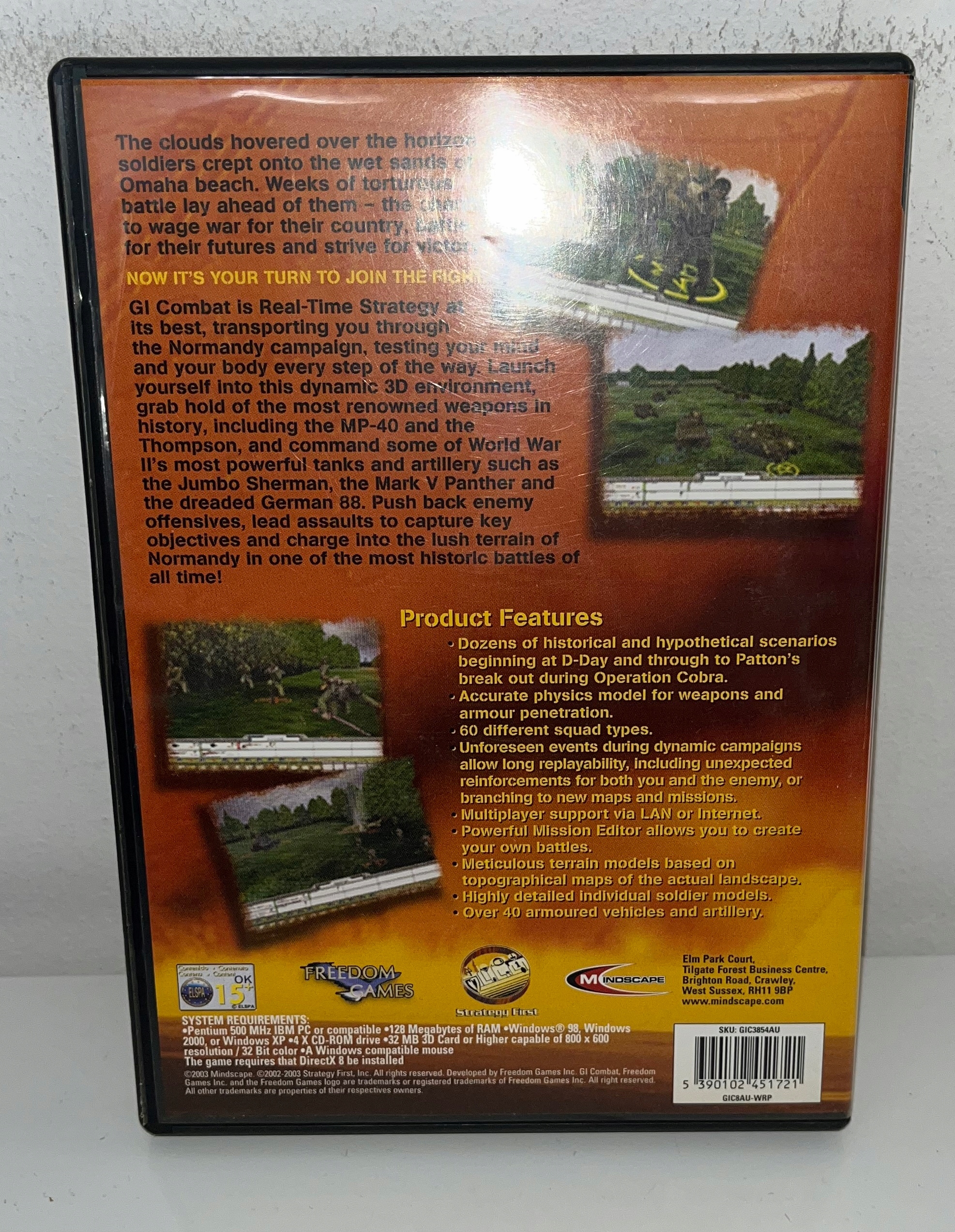 G.I. COMBAT EPISODE I BATTLE OF NORMANDY Tytuł G.I. COMBAT EPISODE I BATTLE OF NORMANDY