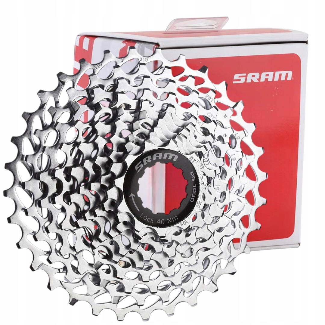 Sram PG-1050 Kazeta na kolo 10řadá 11-36T Silniční Hg Ocel 299 g