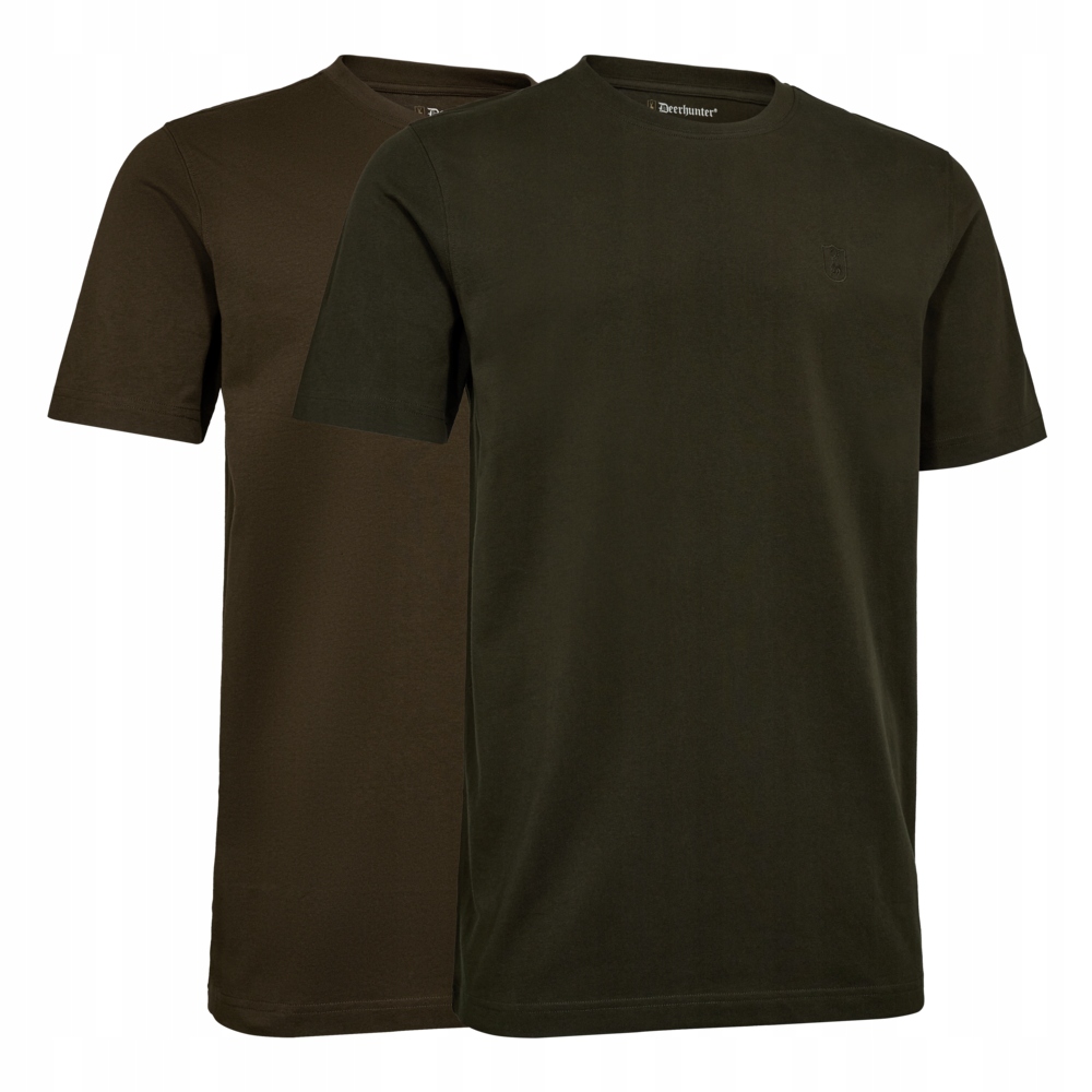 2-pack t-shirt Deerhunter Fallen leaf Timber (381393) 8682 S