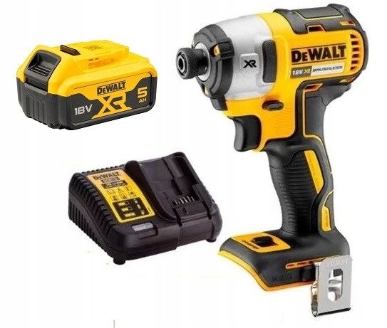Dewalt Rázový Šroubovák Xr 18V 1/4" 205Nm Akumulátor 18V 5Ah A Nabíječka