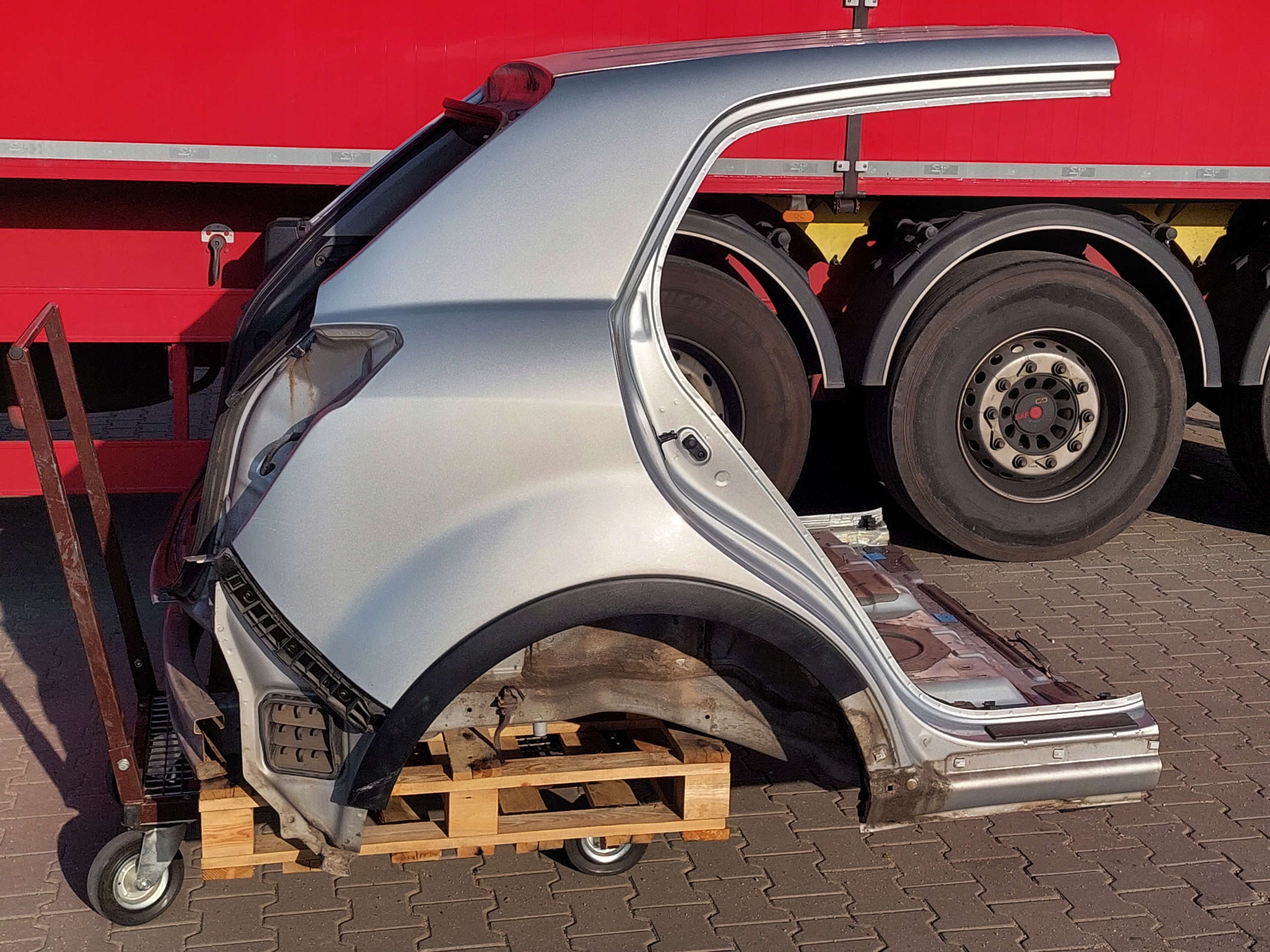 ПОЯС ЗЗАДУ ЖОПА ВАННА ЗАДНЄ КРИЛО KORANDO III LIFT