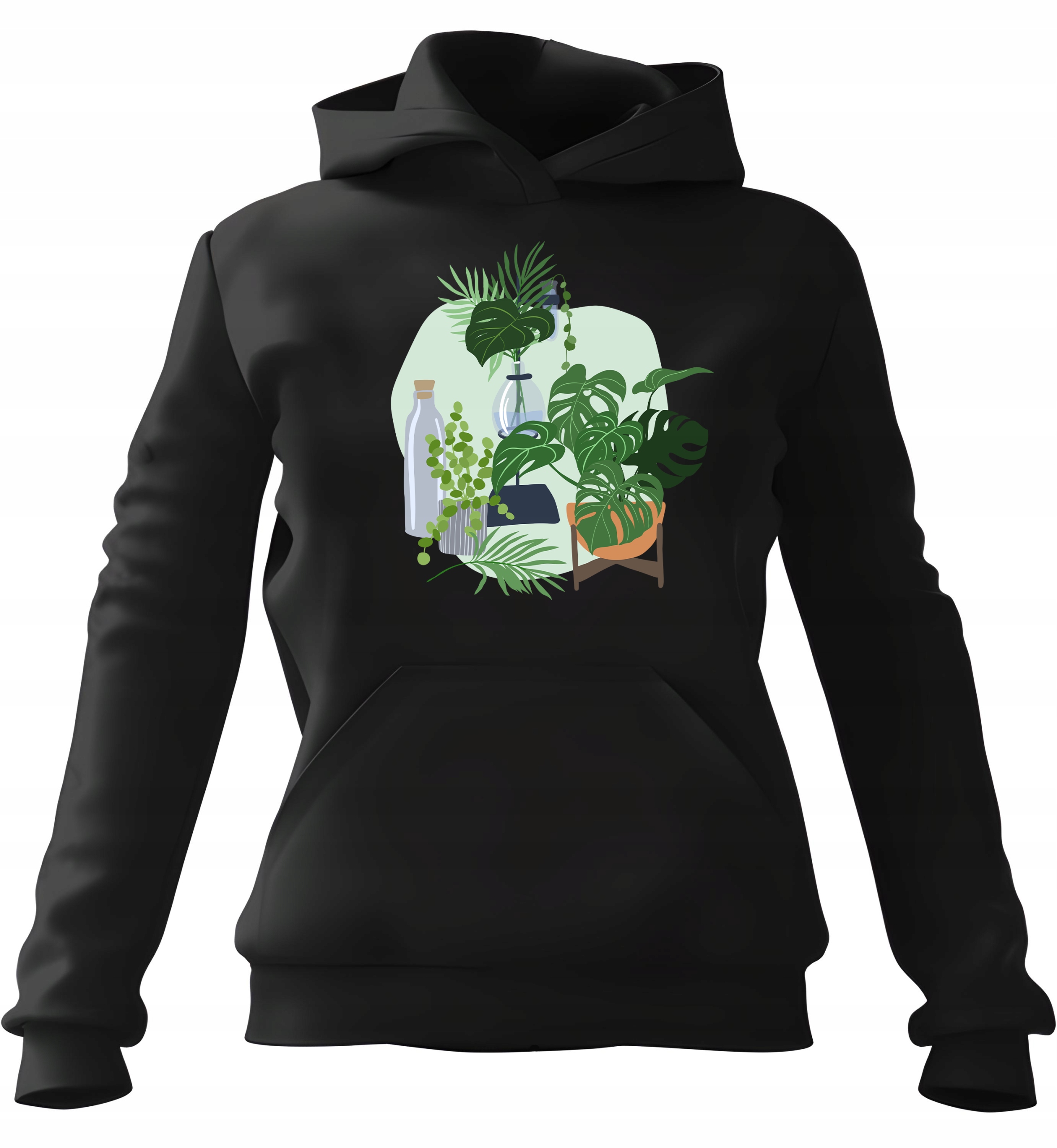 pánská mikina s kapucí Home Jungle Černá M pro muže, muže a muže
