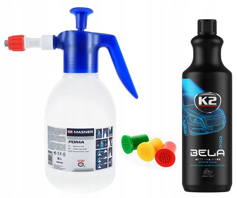 РУЧНИЙ ПІНОПЛАСТ + ПІНА BELA PRO ENERGY FRUIT 1L