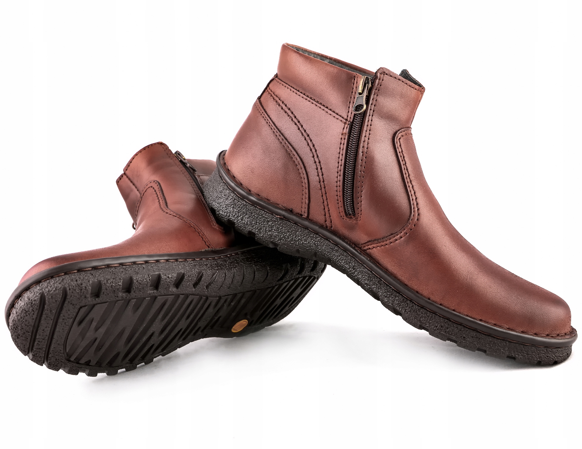 Buty męskie zimowe MIĘKKIE SZEROKIE SKÓRZANE 45 Marka inna