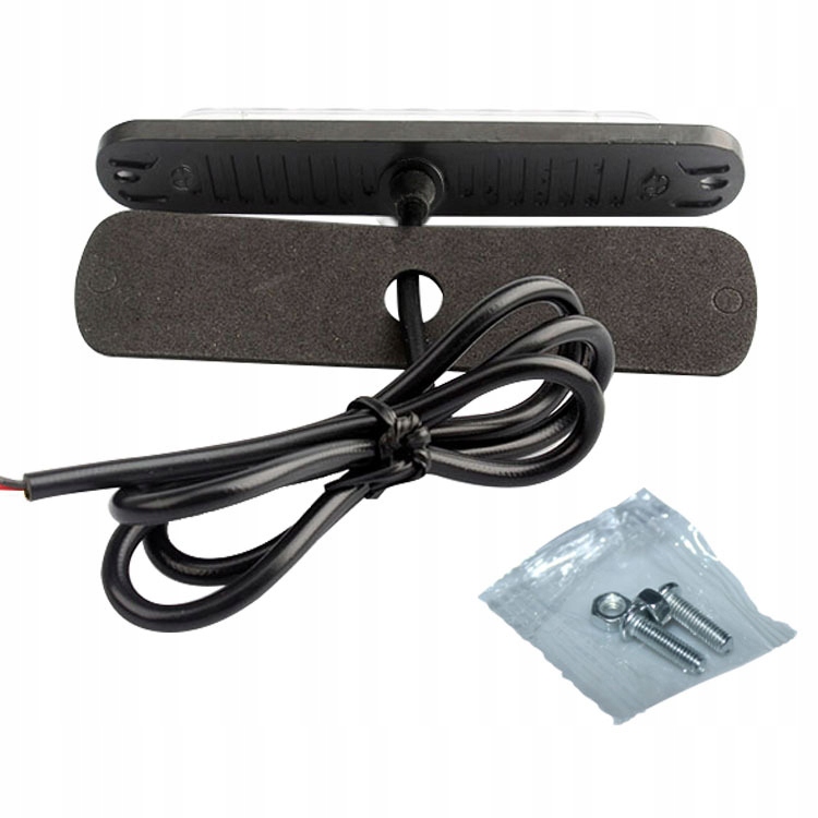 LAMPA OBRYSOWA STROBO 6 LED 12V-24V NIEBIESKA Producent części Inny