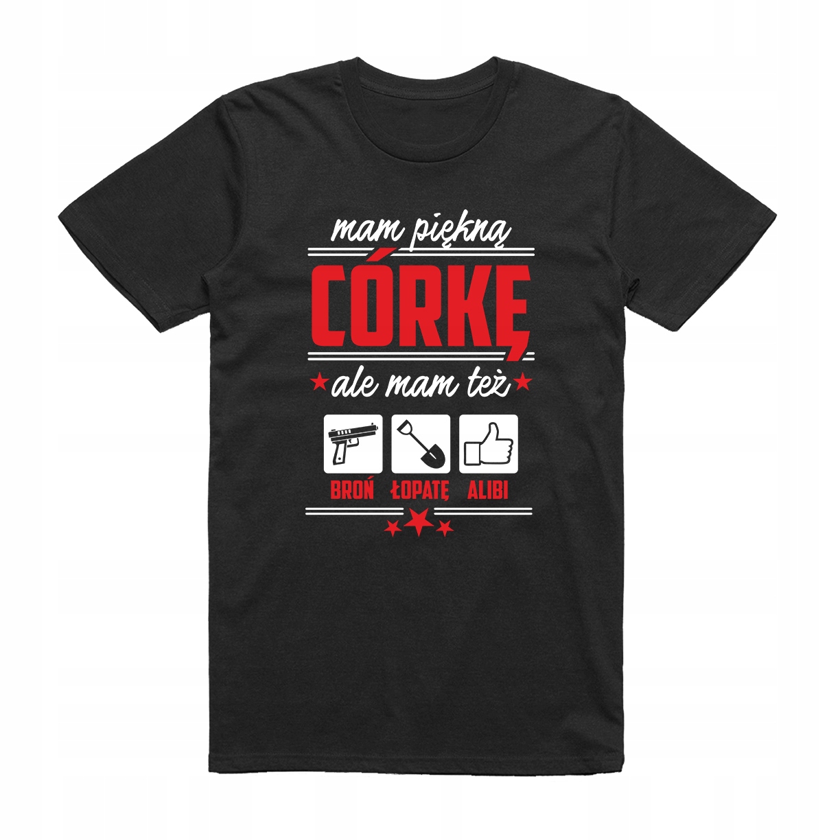 

XL - Koszulka T-shirt Mam Piękną Córkę Taty Tata