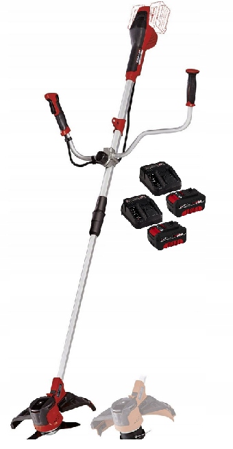 Einhell Akumulátorová Kosa Agillo 36/255 Bl sada 2x4,0 Ah